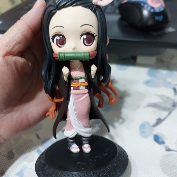 Nezuko Kamado Demon Slayer Q Posket Figure Toy Anime Cute Characters - Picture 4 of 11